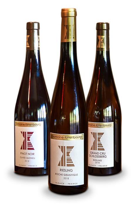 bouteilles de vin Domaine Kirrenbourg